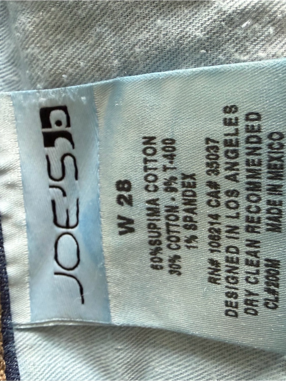 Joe’s Jeans Jackie Cropped Skinny Dark Wash Sz 28 Classic Supima Cotton - Picture 2 of 9